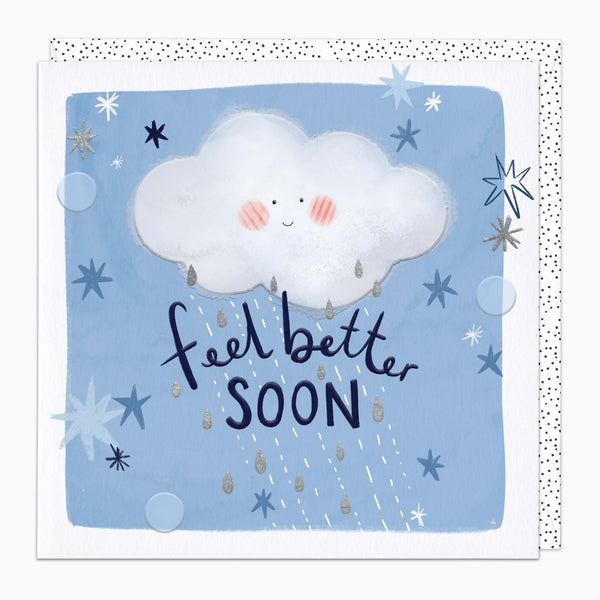 H412 - Cute Cloud Feel Better Card