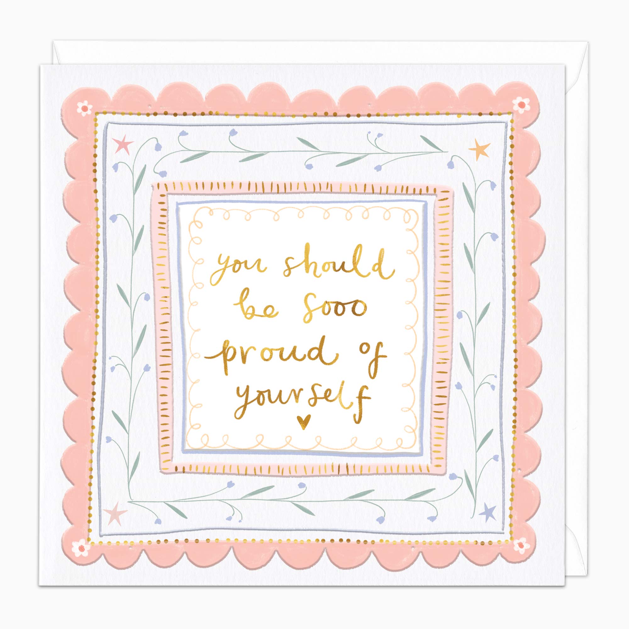 H424 - Proud Of Yourself Card