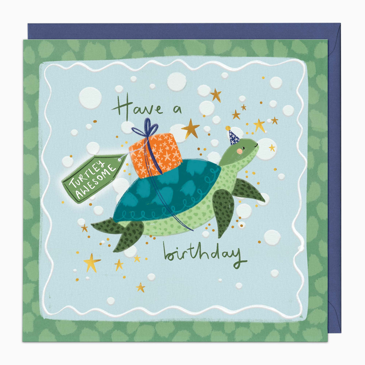 H475 - Turtley Awesome Birthday Card
