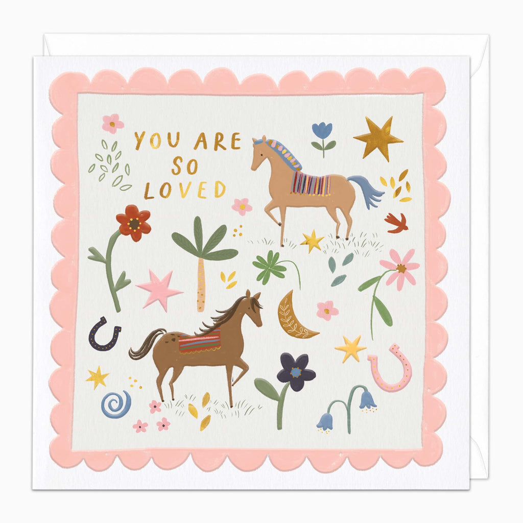 H478 - Pony Posey So Loved Card