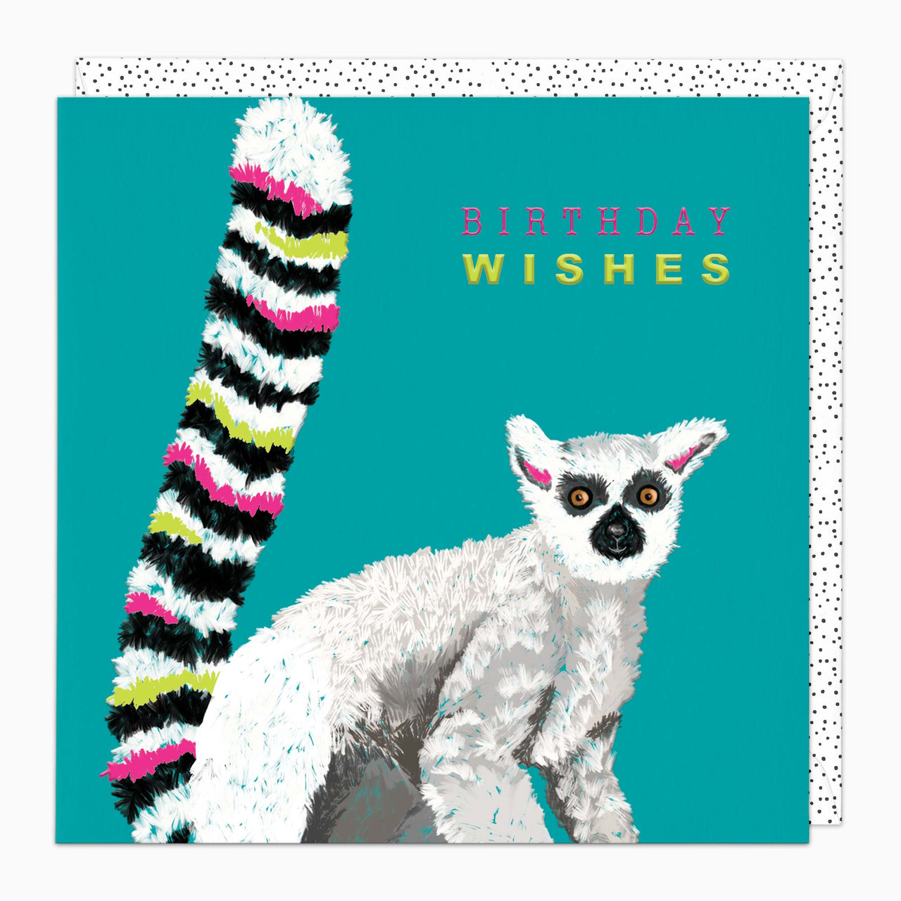 Lemur Love Birthday Card - Whistlefish