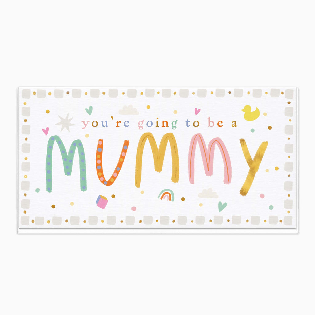H511 - Going To Be A Mummy New Baby Card
