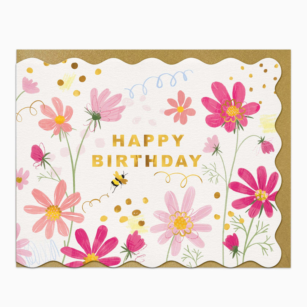 H513 - Spring Meadow Birthday Card