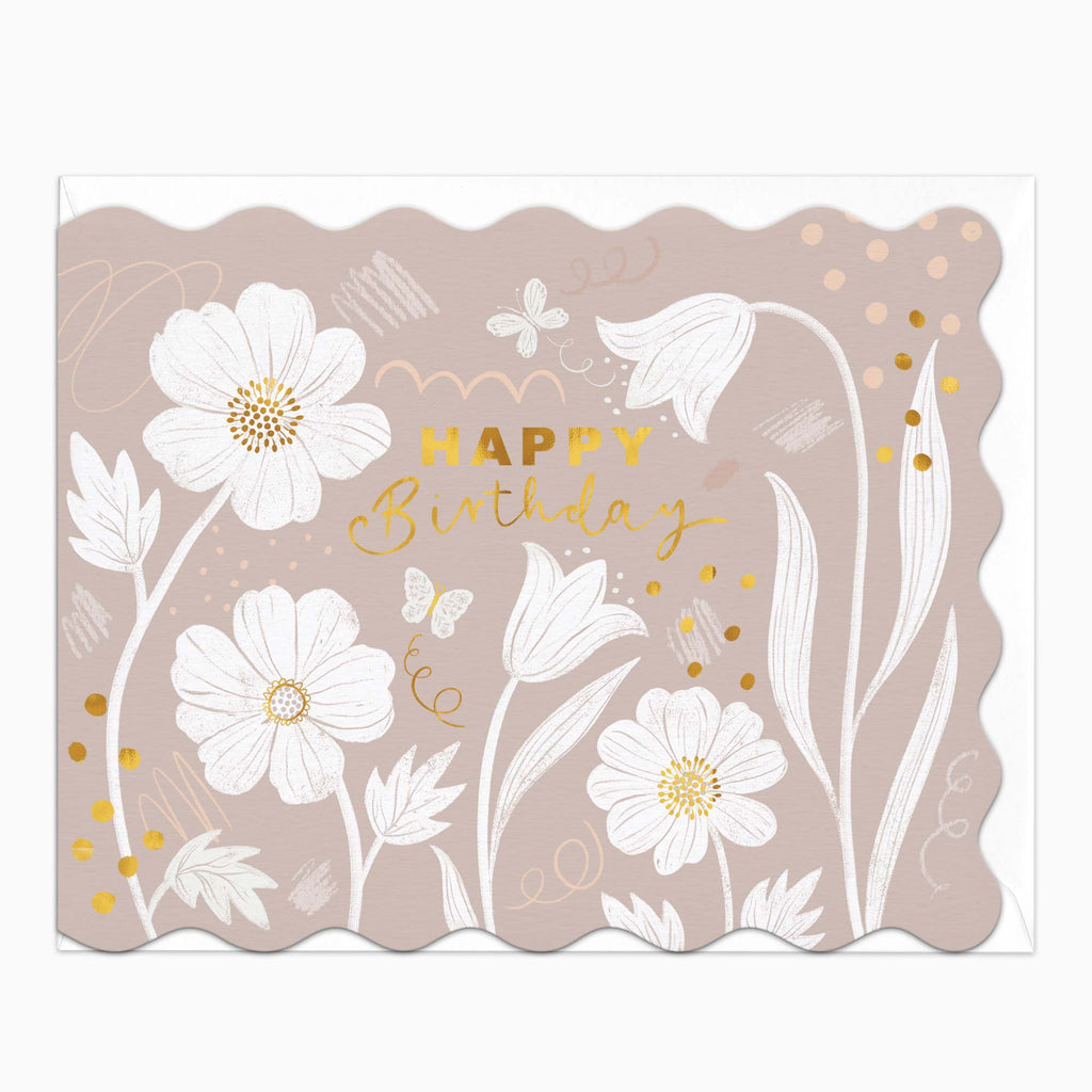 H515 - Blush Meadow Birthday Card