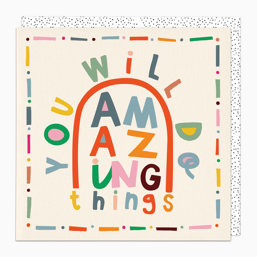 H518 - Amazing Things Card