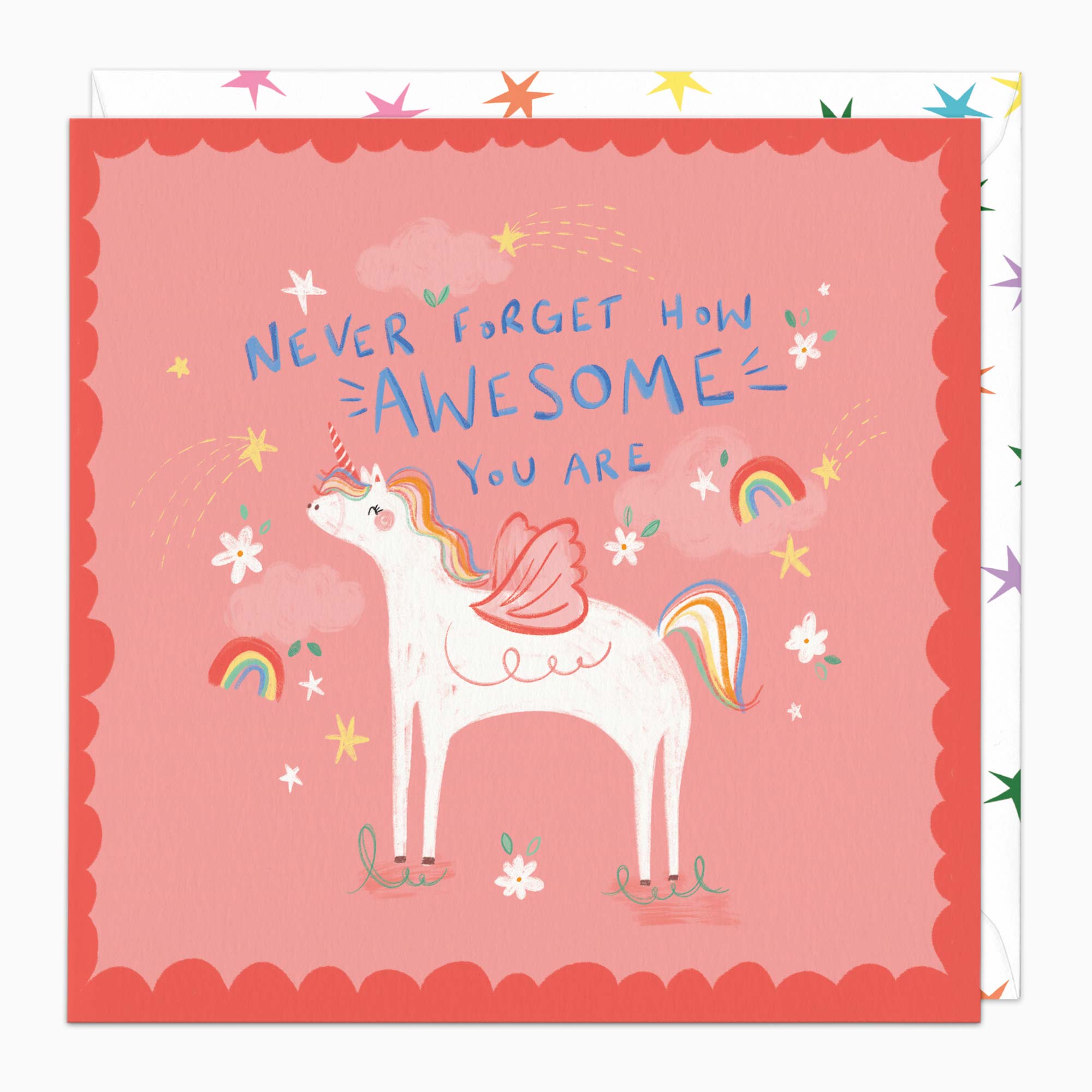 H521 - Awesome Unicorn Card