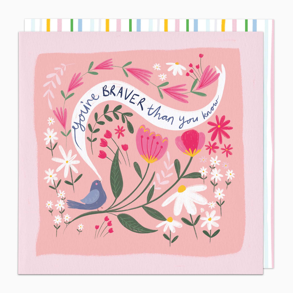 H523 - Braver Than You Know Motivation Card