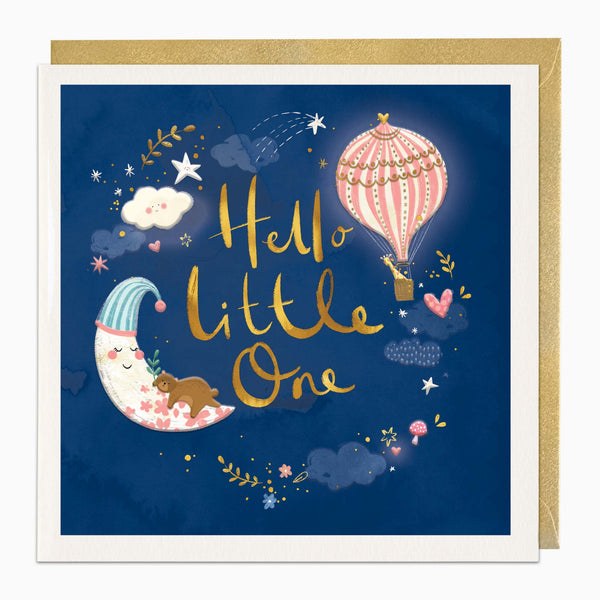 H526 - Hello Little One New Baby Card
