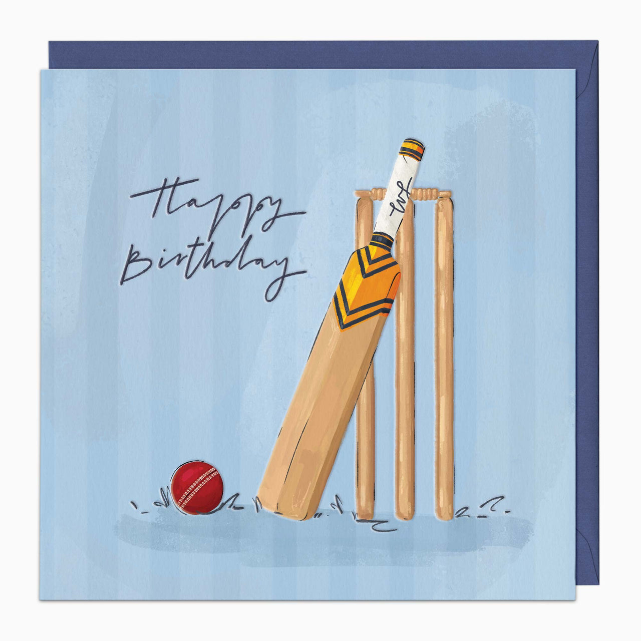H536 - Cricket Birthday Card