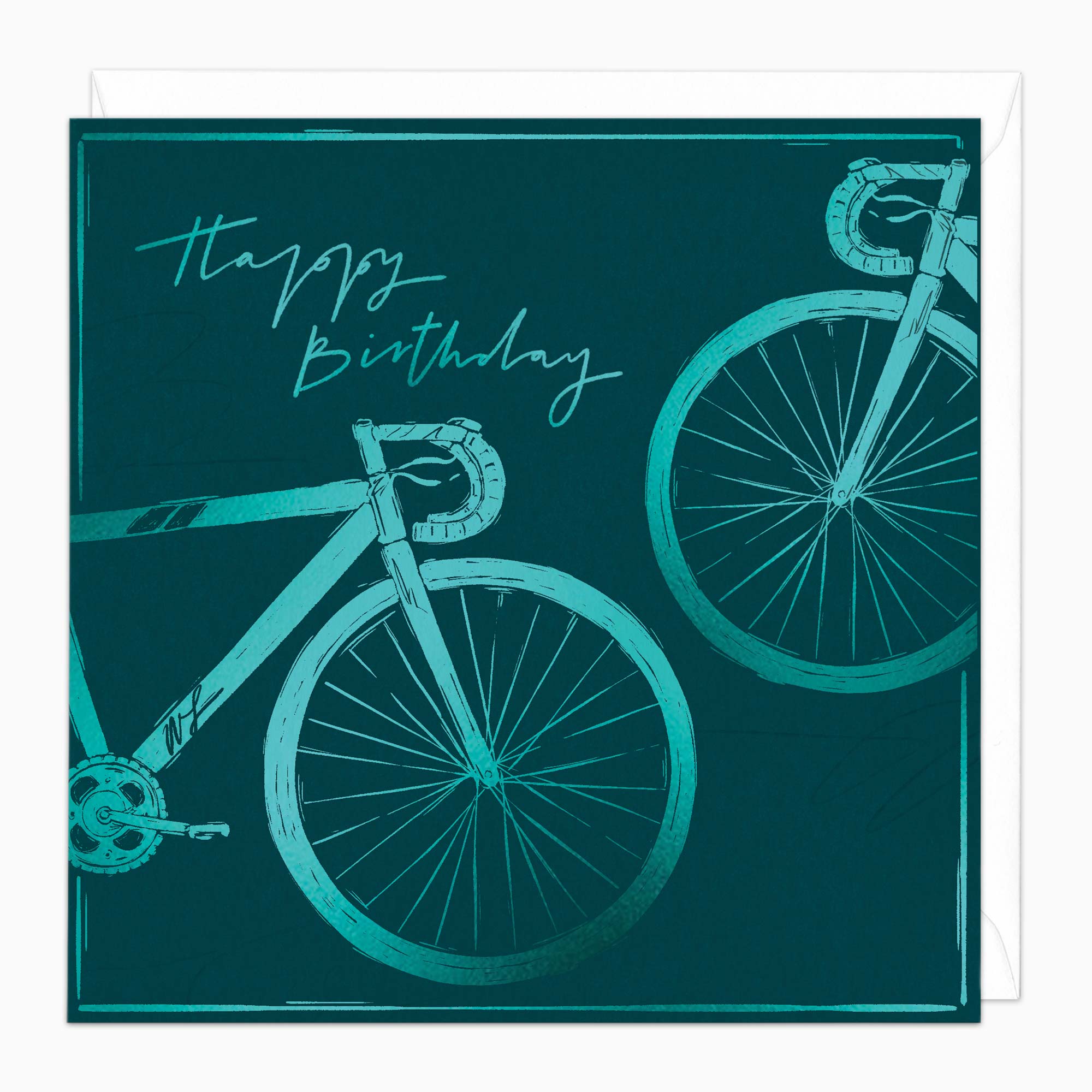 Cycling Birthday Card - Whistlefish
