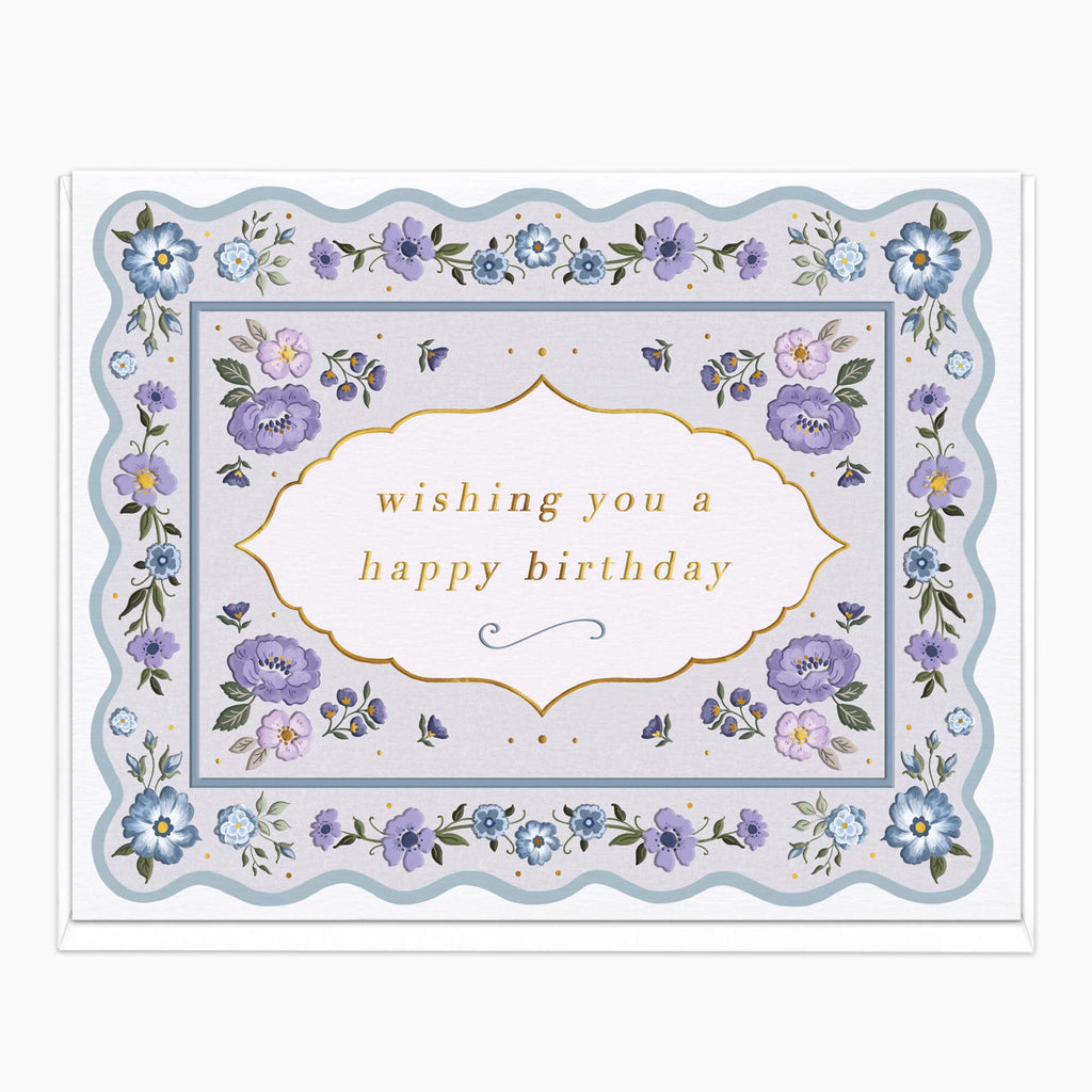 H547 - Lilac Meadow Birthday Card