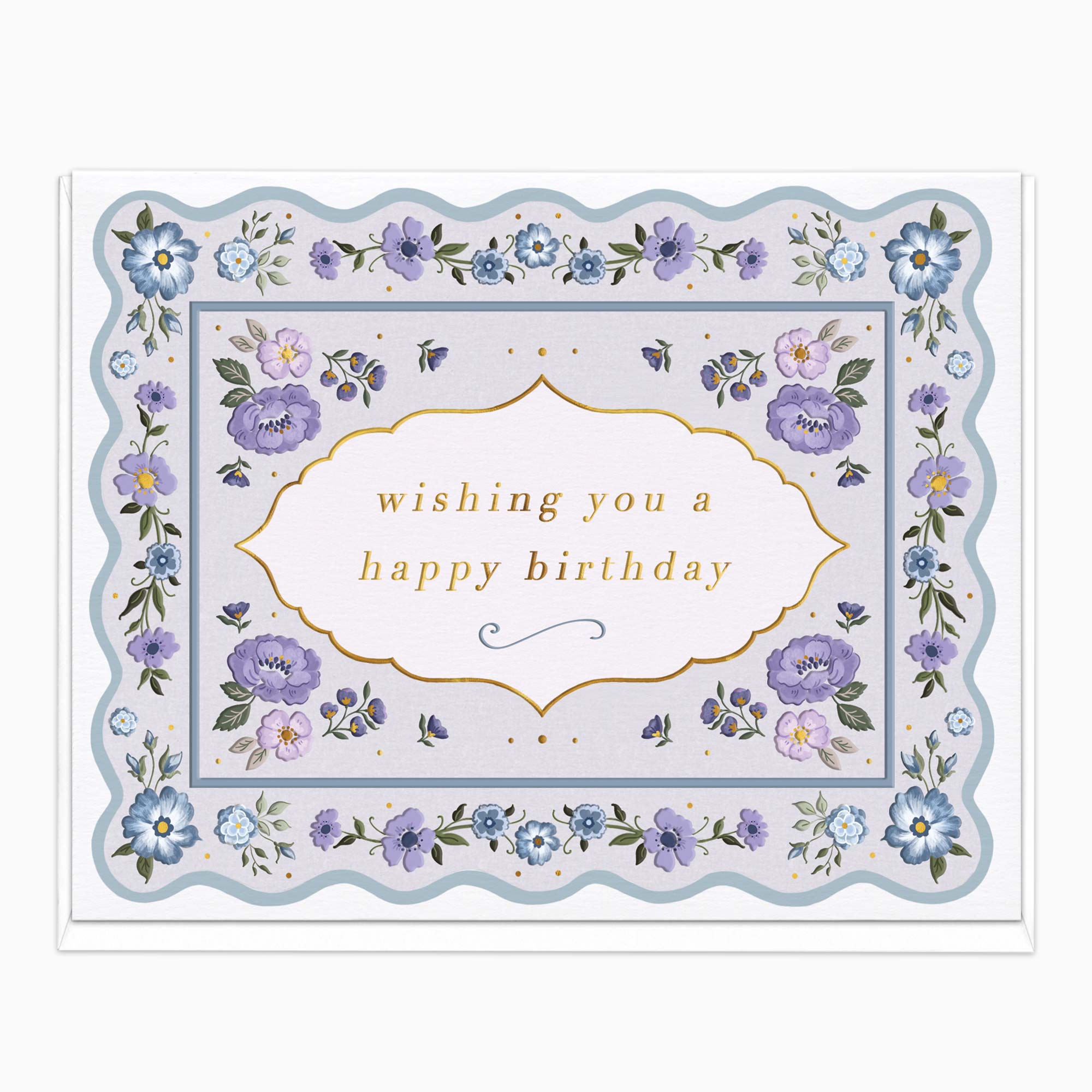 H547 - Lilac Meadow Birthday Card