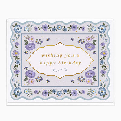 Lilac Meadow Birthday Card - Whistlefish