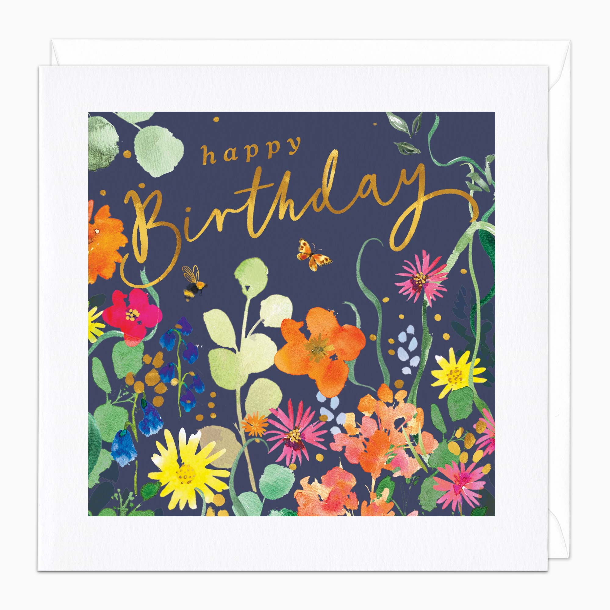 H551 - Wildflower Meadow Birthday Card