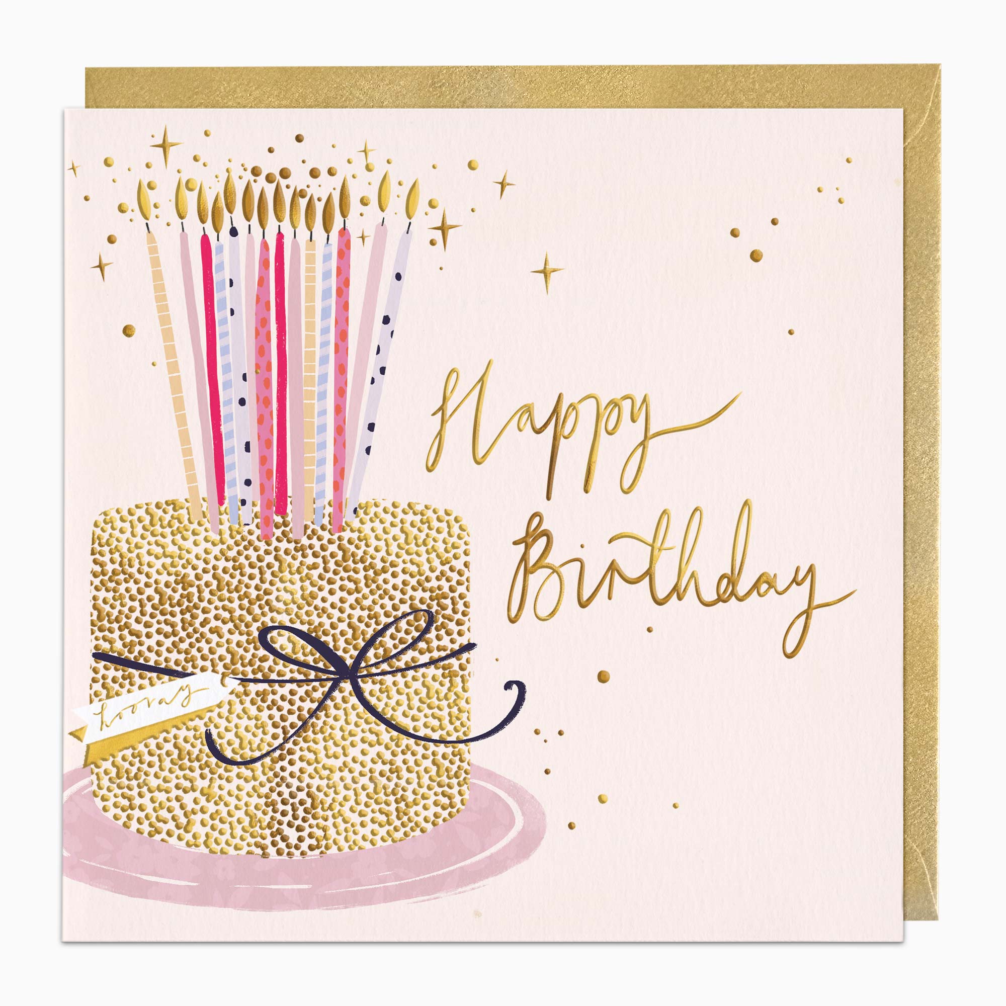 H567 - Dotty Cake Birthday Card
