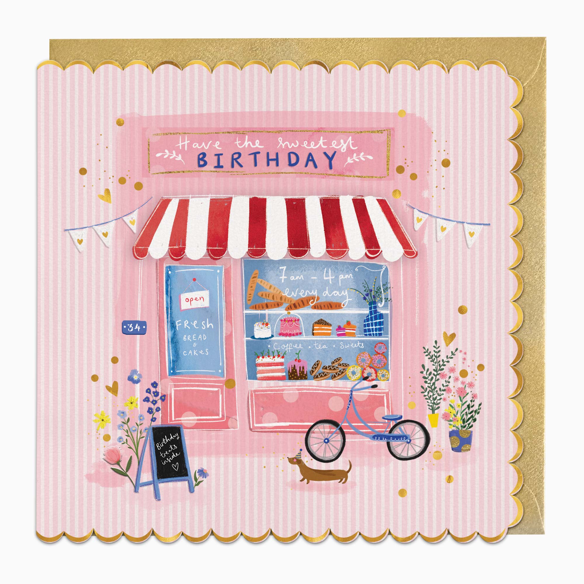 H569 - Bakery Birthday Card