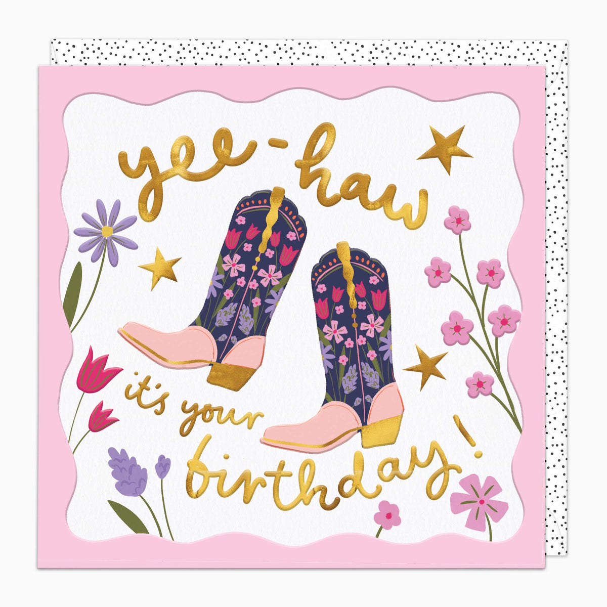 H580 - Yee-Haw Birthday Card