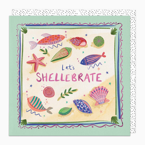 H596 - Let's Shellebrate Card