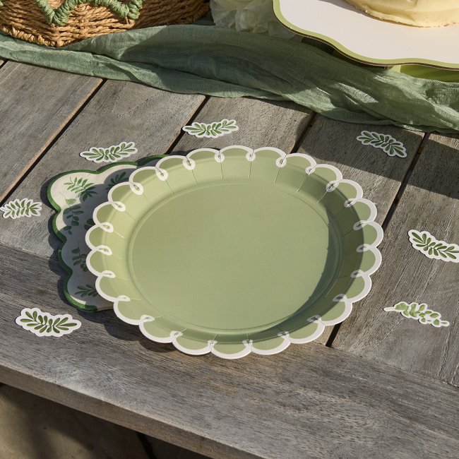 HBBP103 - Botanical Paper Plates 8 Pack