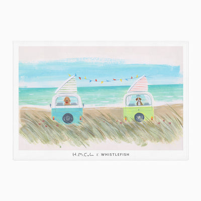 Camper Dogs Tea Towel - Whistlefish