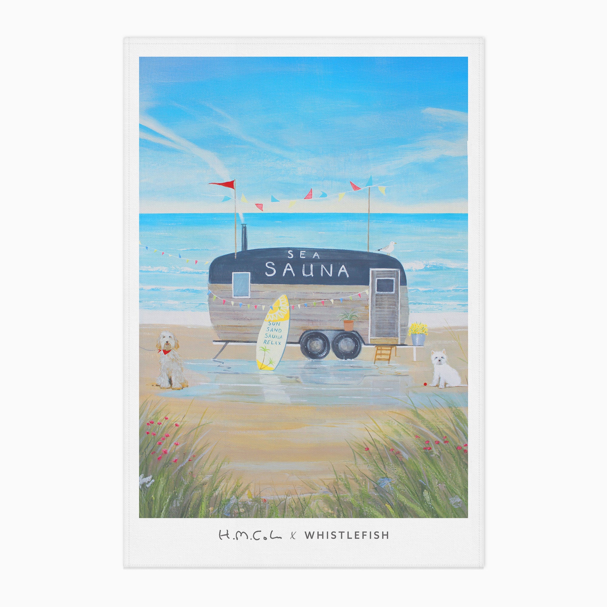 HC21TT - Sea Sauna Tea Towel
