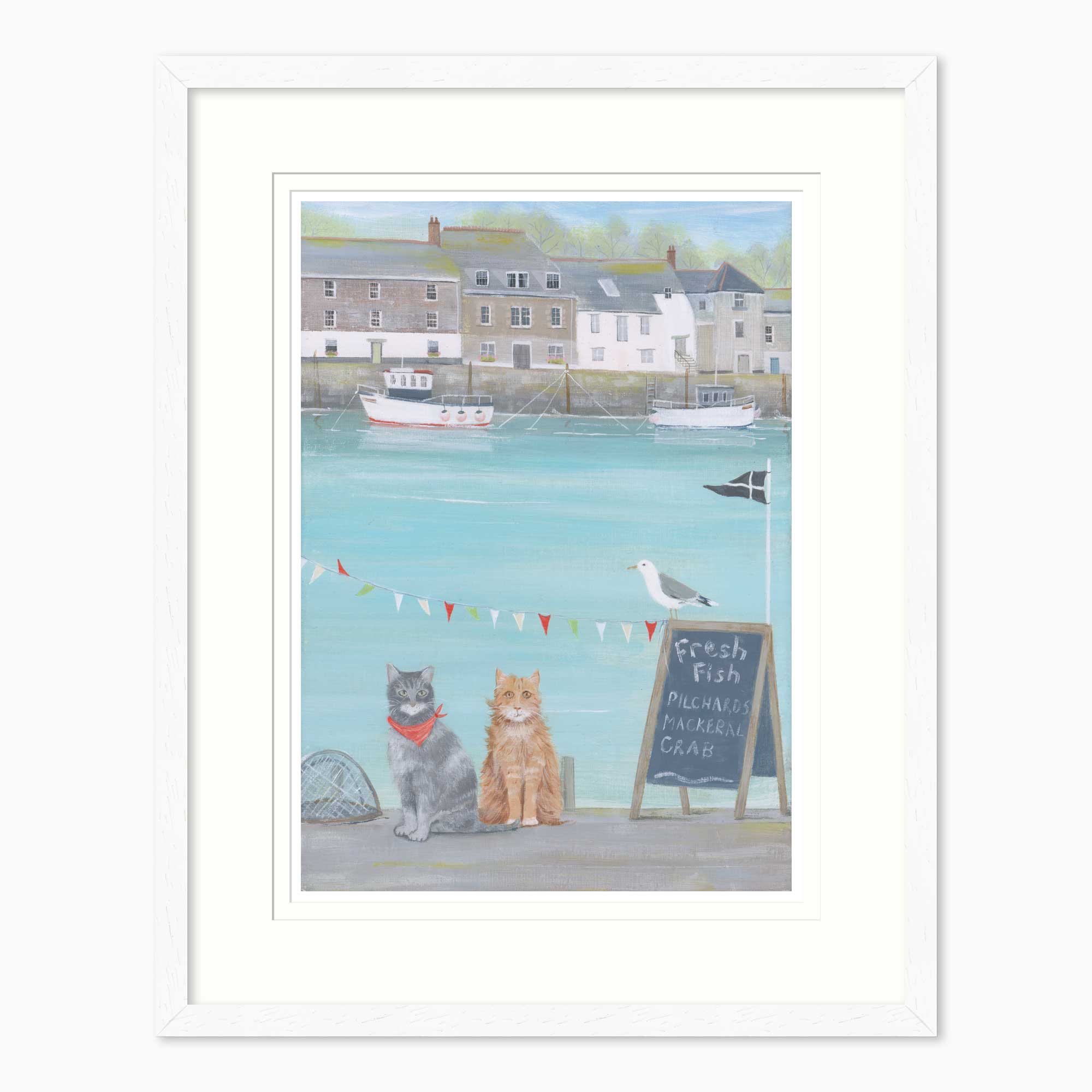 HC374F - Ship Mates Framed Print