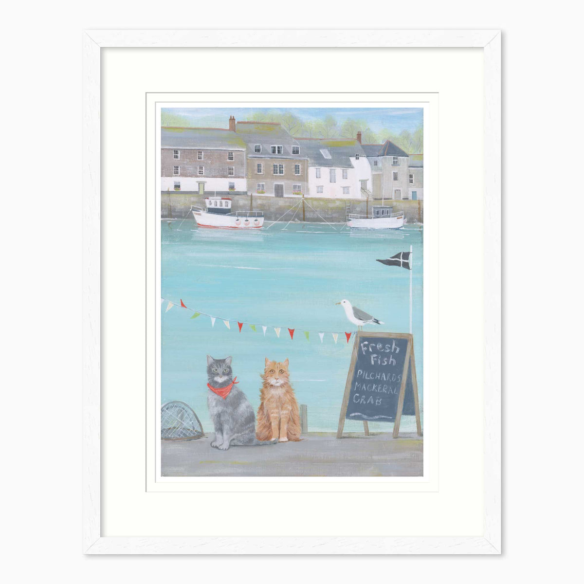 HC374F - Ship Mates Framed Print