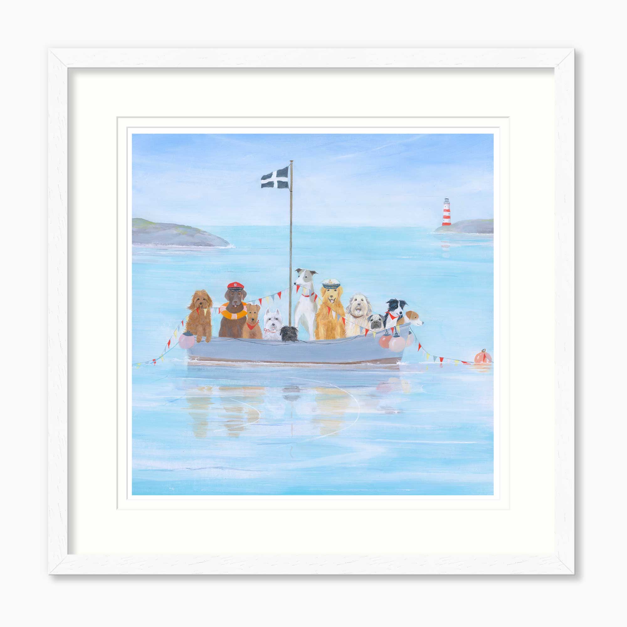 HC376F - Old Sea Dogs Framed Print