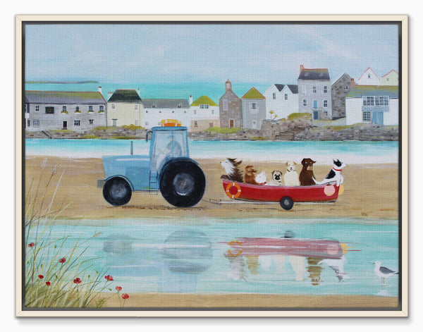 HCC340F - Beach Trip Framed Canvas