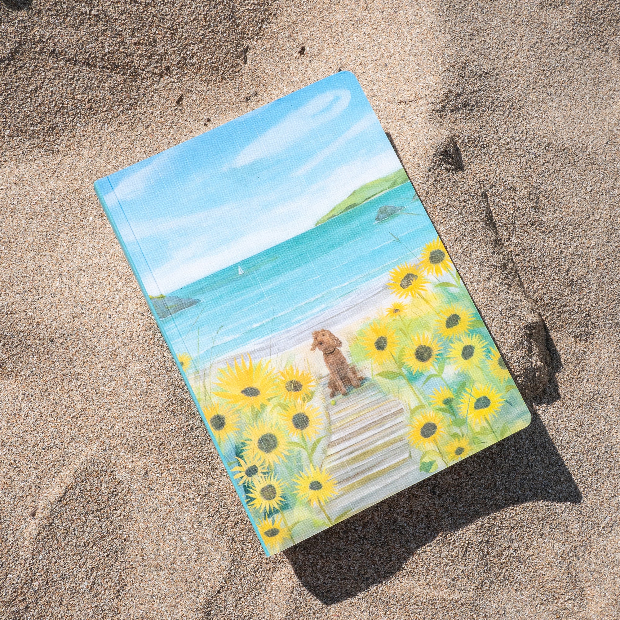 HCNB14 - Hannah Cole Dudley in Sunflowers Notebook