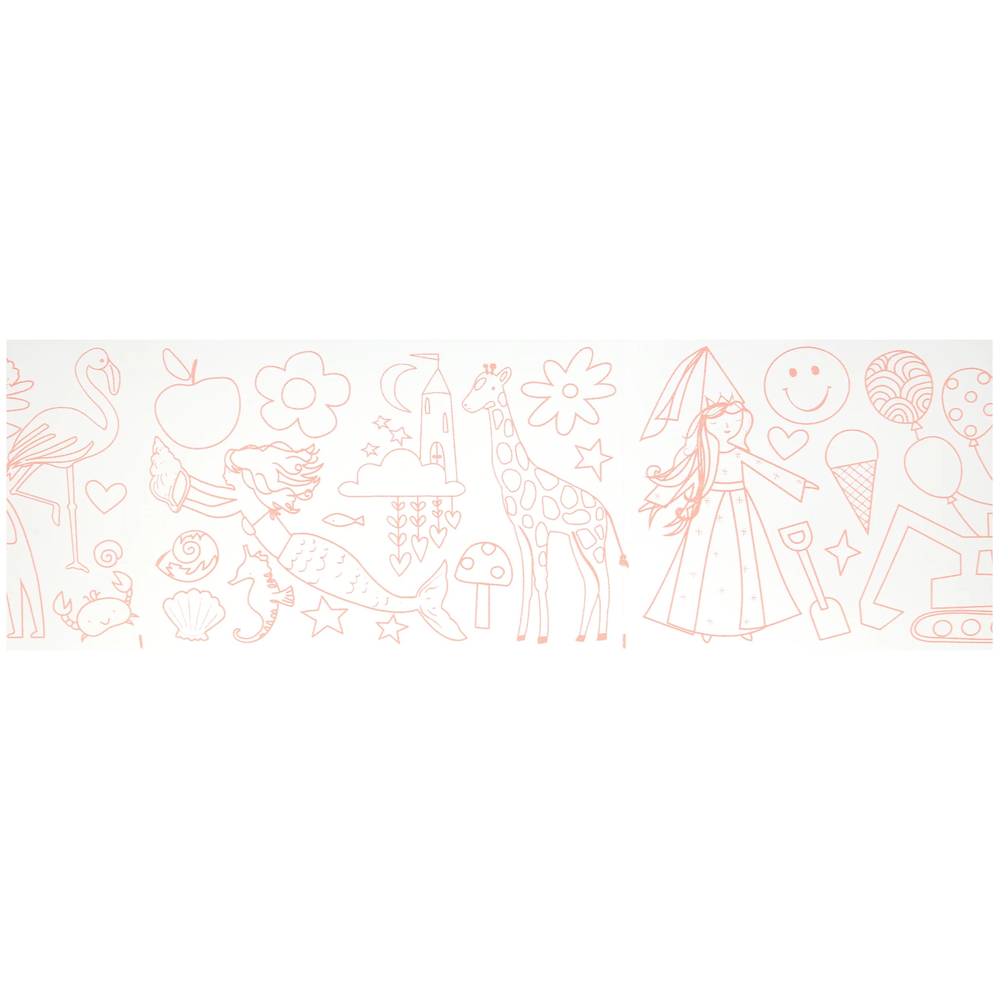 Colouring Roll-286593 - Happy Icons Colouring Roll-Meri Meri