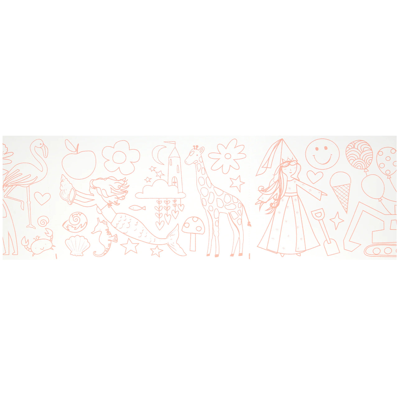 Colouring Roll-286593 - Happy Icons Colouring Roll-Meri Meri