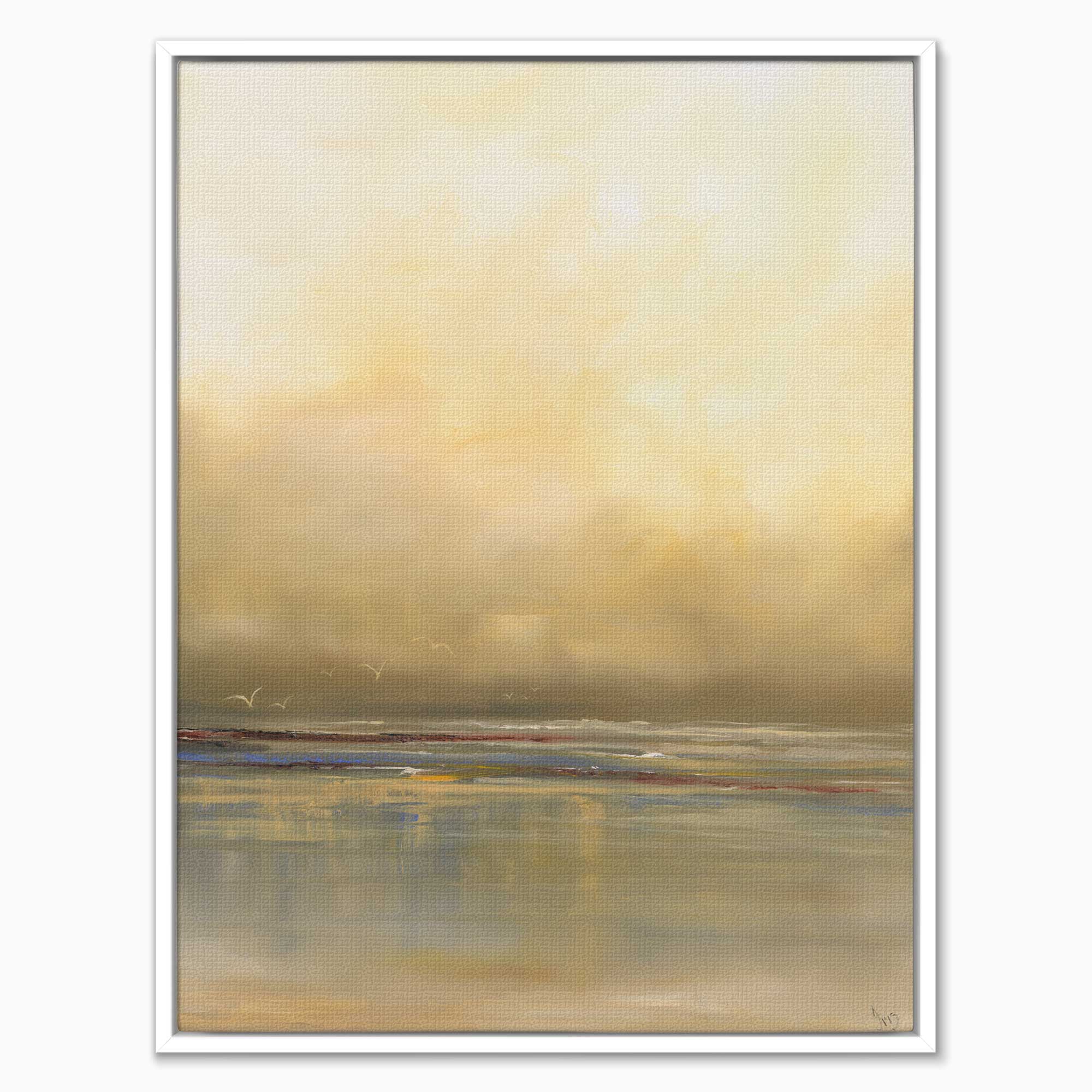 ICC145F - Sahara Dust Framed Canvas