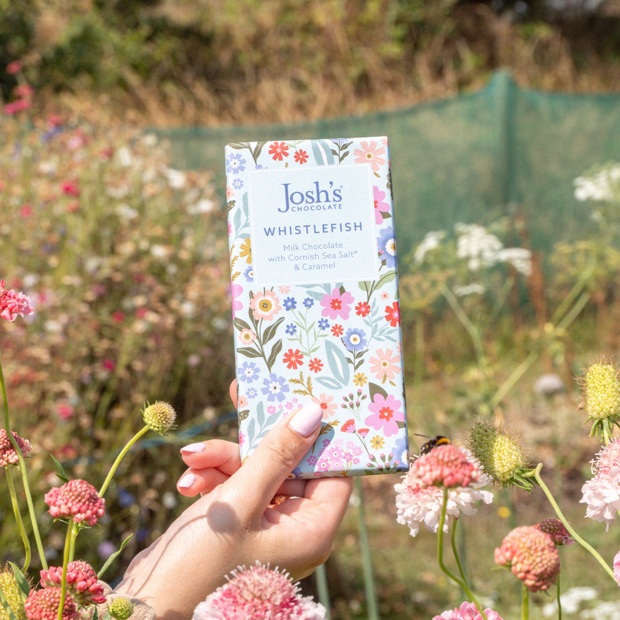 Botanic Bloom Sea Salt & Caramel Chocolate - Whistlefish