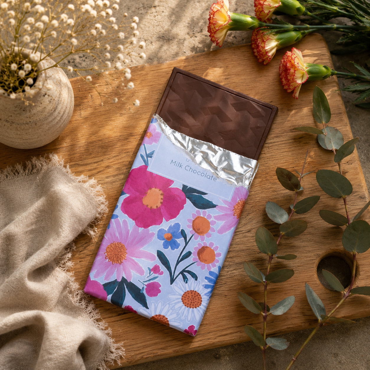 Botanic Bloom Sea Salt & Caramel Chocolate - Whistlefish