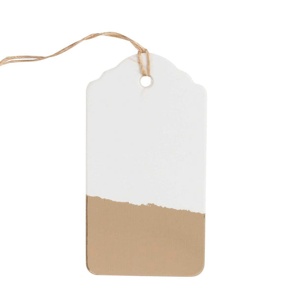 Jam Label-PI-614 - White & Gold Jam Jar Label-Whistlefish