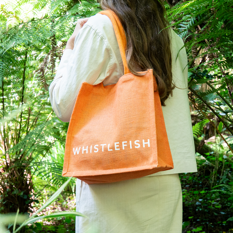 Whistlefish Jute Bag Apricot - Whistlefish