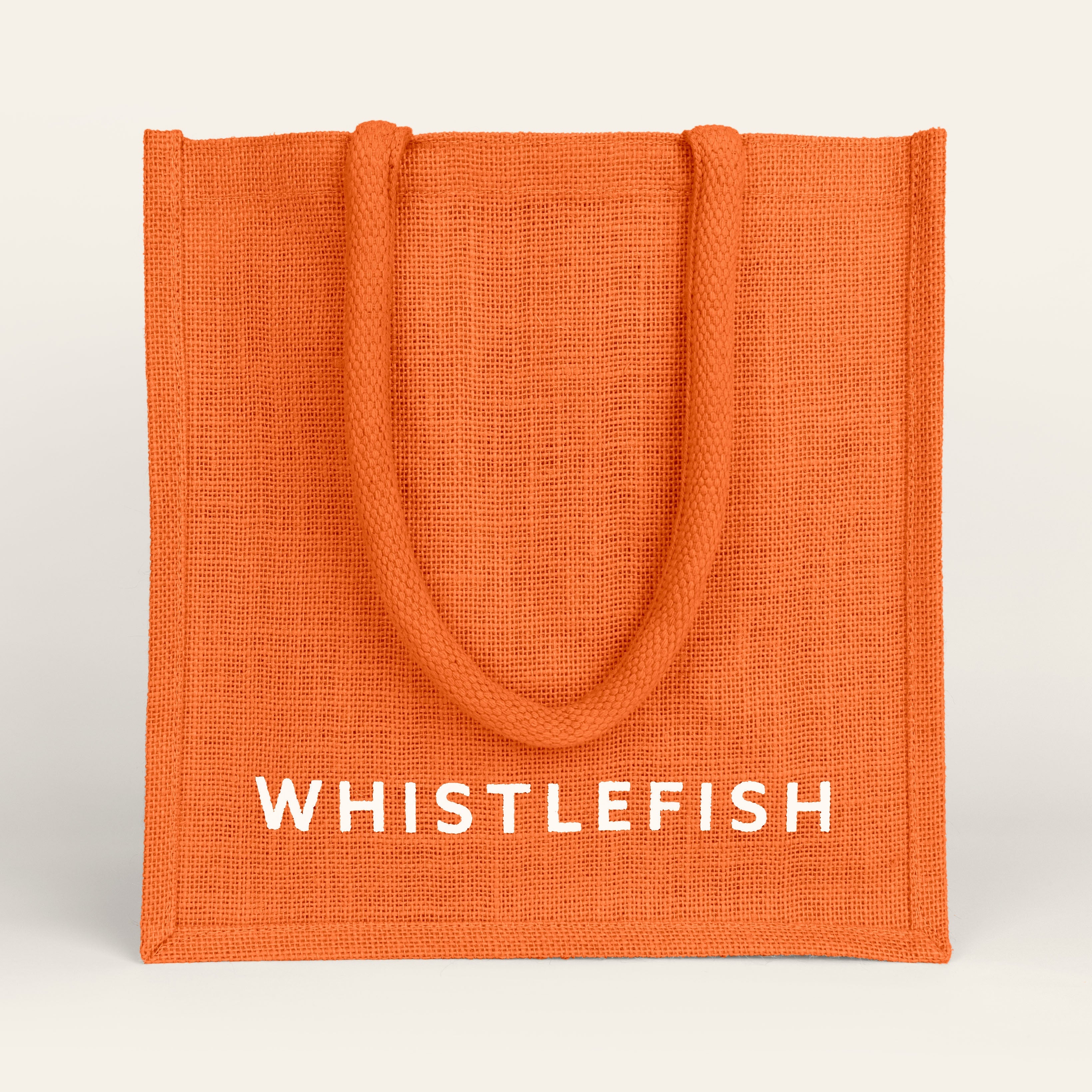 Whistlefish Jute Bag Apricot - Whistlefish