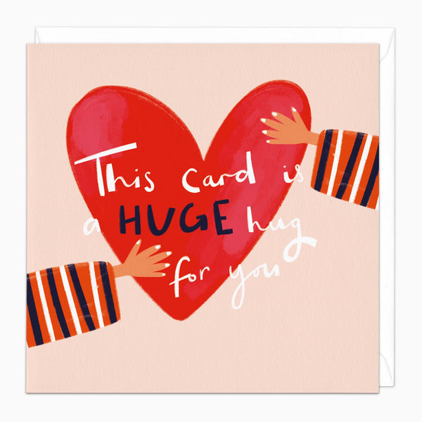 Greeting Card-K005 - Huge Hug Card-Whistlefish