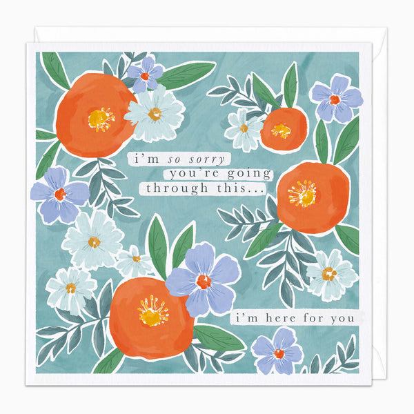 Greeting Card-K012 - Sorry You're Going Through This Card-Whistlefish