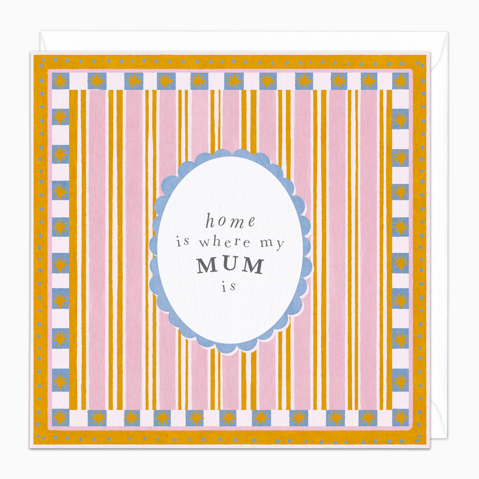 K021 - Home Is Where Mum Is Mother's Day Card