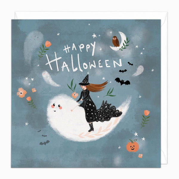 Spooky Ride Halloween Card - Whistlefish