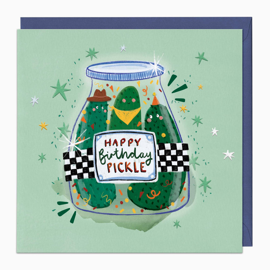K030 - Pickle Party Birthday Card