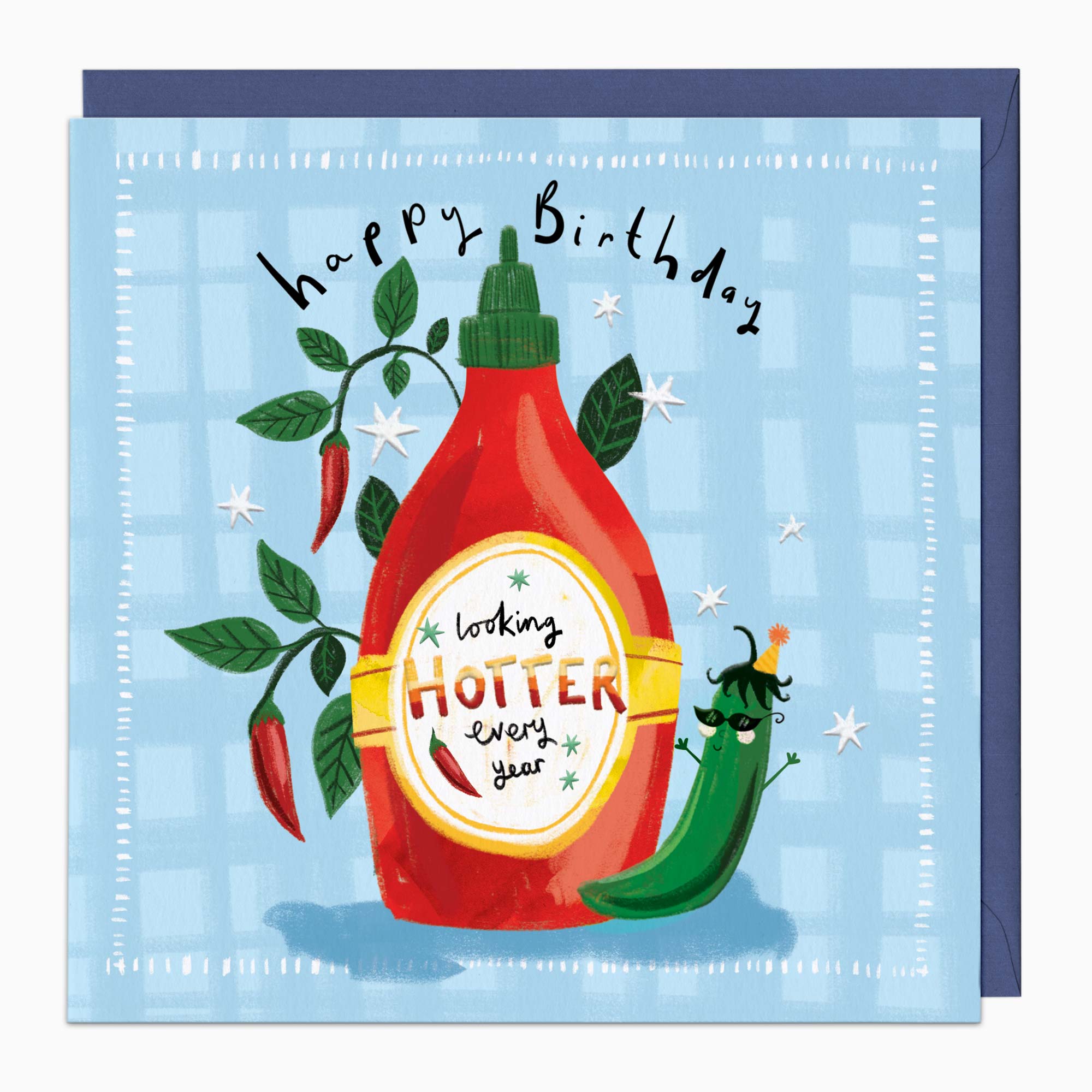K031 - Looking Hot Birthday Card