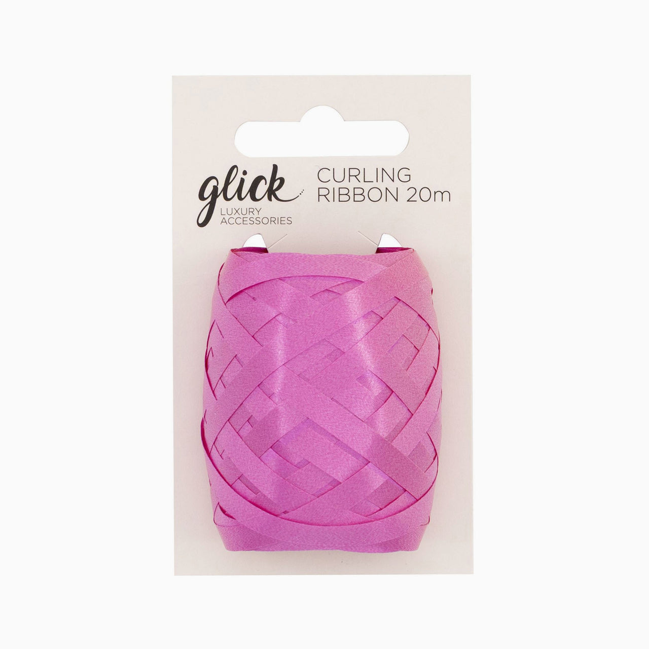 Ribbon-KOP04 - Hot Pink Curling Ribbon-Glick