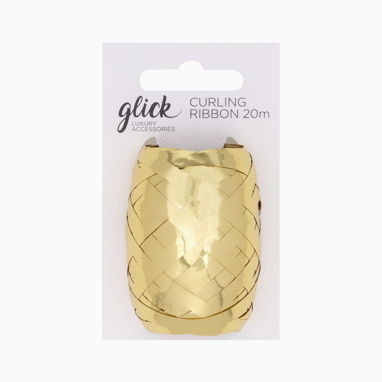 Paper Raffia-KOPM06 - Curling Ribbon Metallic Gold-Glick
