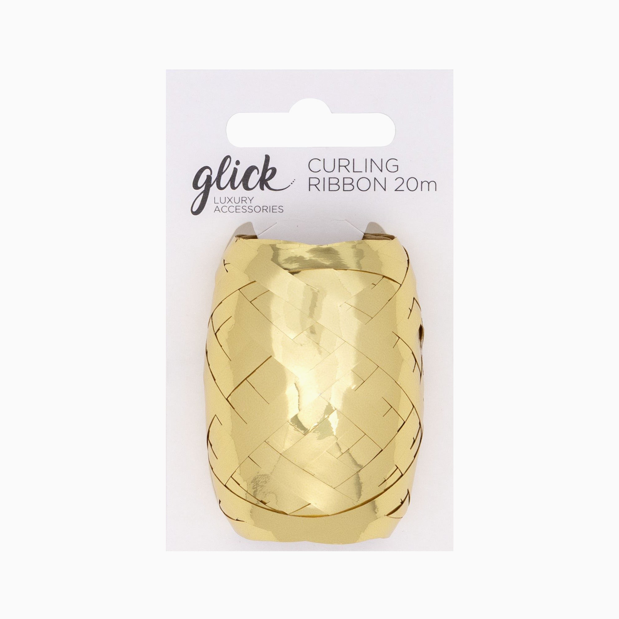 Paper Raffia-KOPM06 - Curling Ribbon Metallic Gold-Glick