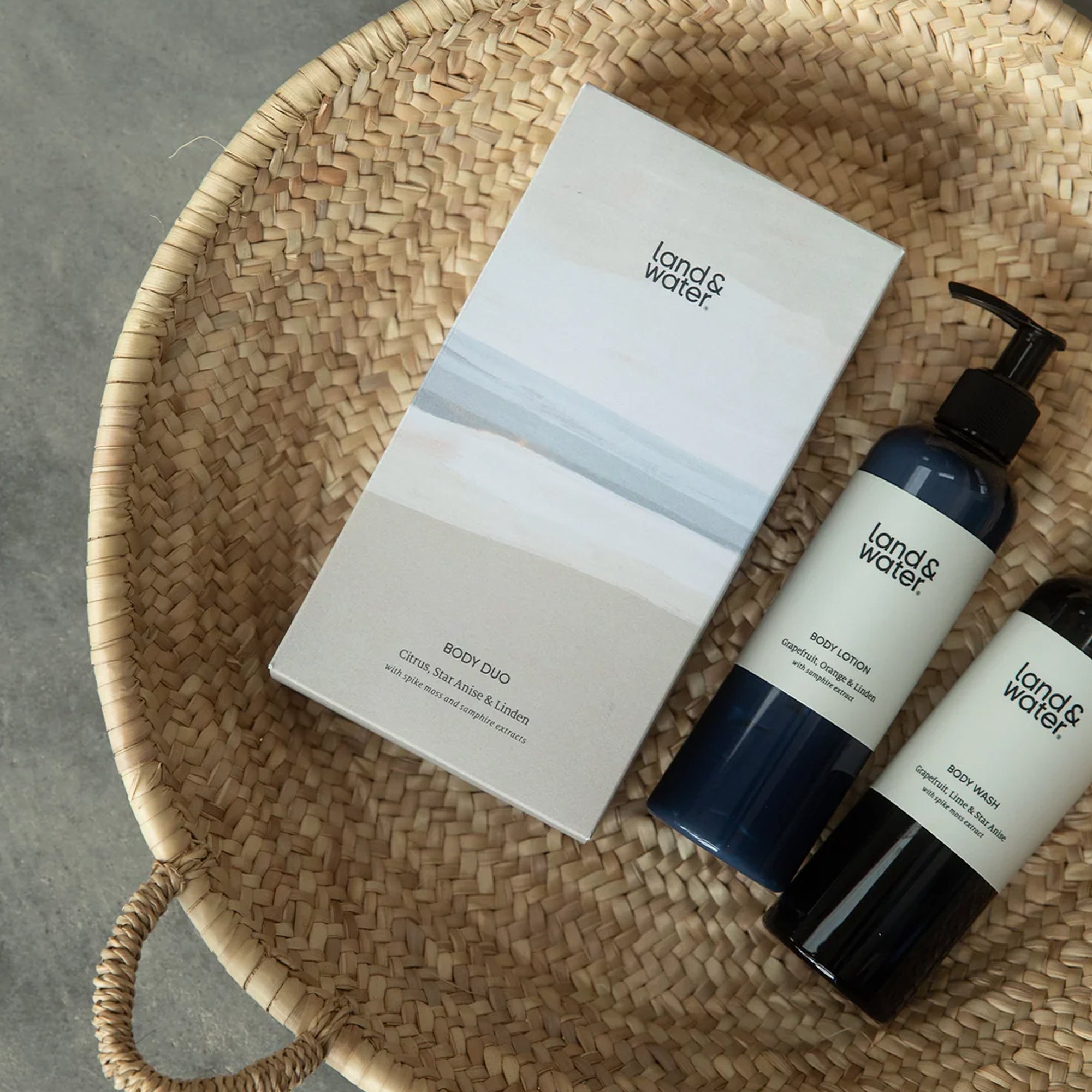 Gift Set-LWBDSW - Body Duo Gift Set-Land & Water