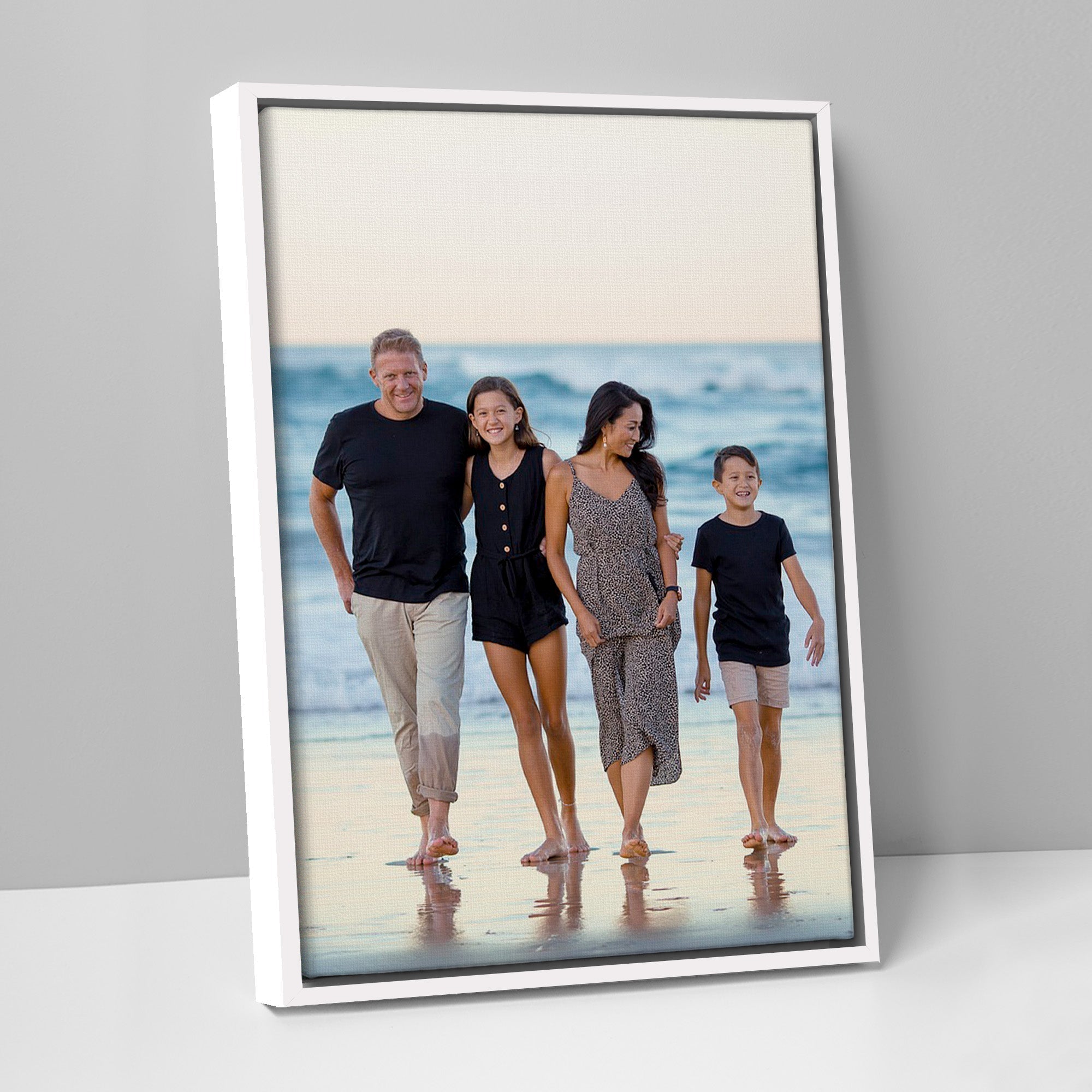 Large White Frame - PYOCWL - Print Your Own Canvas - Large White Frame - 