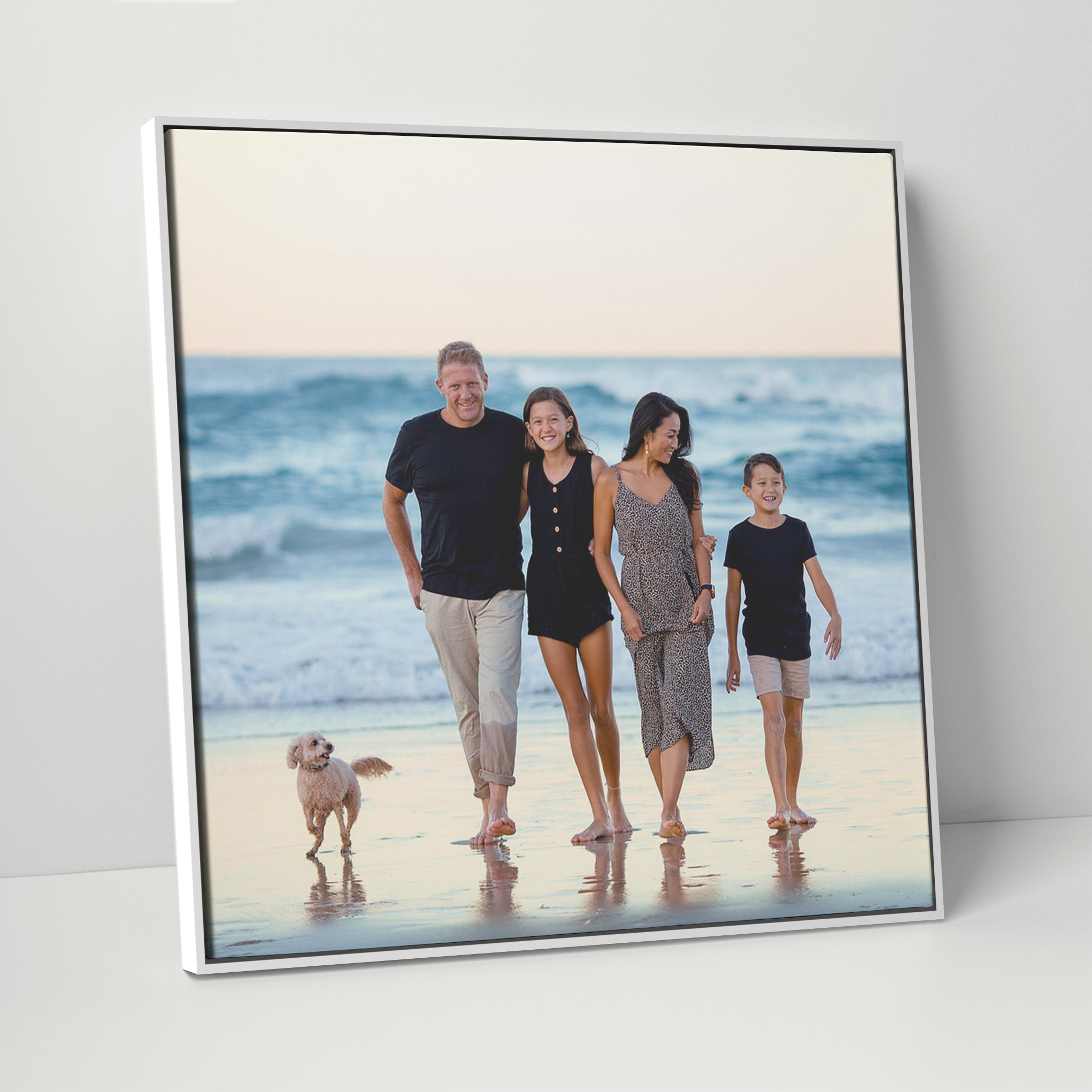 Print Your Own Canvas Large White Frame - Whistlefish